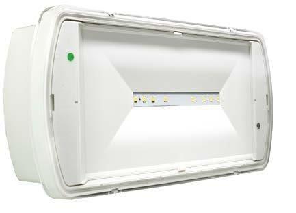 LED Emergency Luminaire, Safelife Dual-function 2.5-3.8W 150lm 3h, IP65