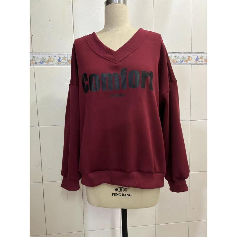 Felpa Casual Larga da Donna per Autunno e Inverno