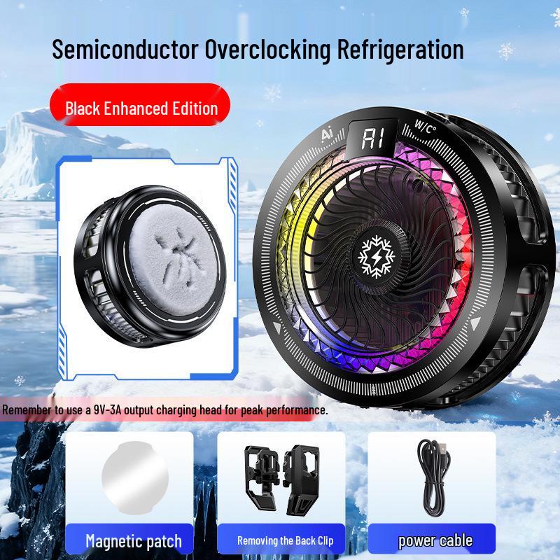 TH25 AI Dual Display Magnetic Phone Cooler with Advanced Cold Control