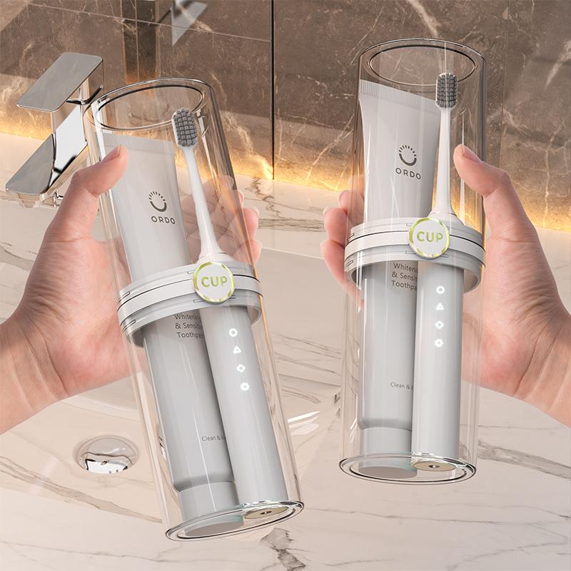 1/2/3PCS Travel Portable Toothbrush Box Toothbrush Protection Storage Dustproof Cup for Bathroom Toothpaste Storage Case Box