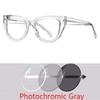 Polygon Cat Eyes Photochromic Glasses Women Myopia Eyeglasses Students Short Sight Eyewear 0 -0.5 -1 -1.25 -1.5 -1.75 -2.0 To -6