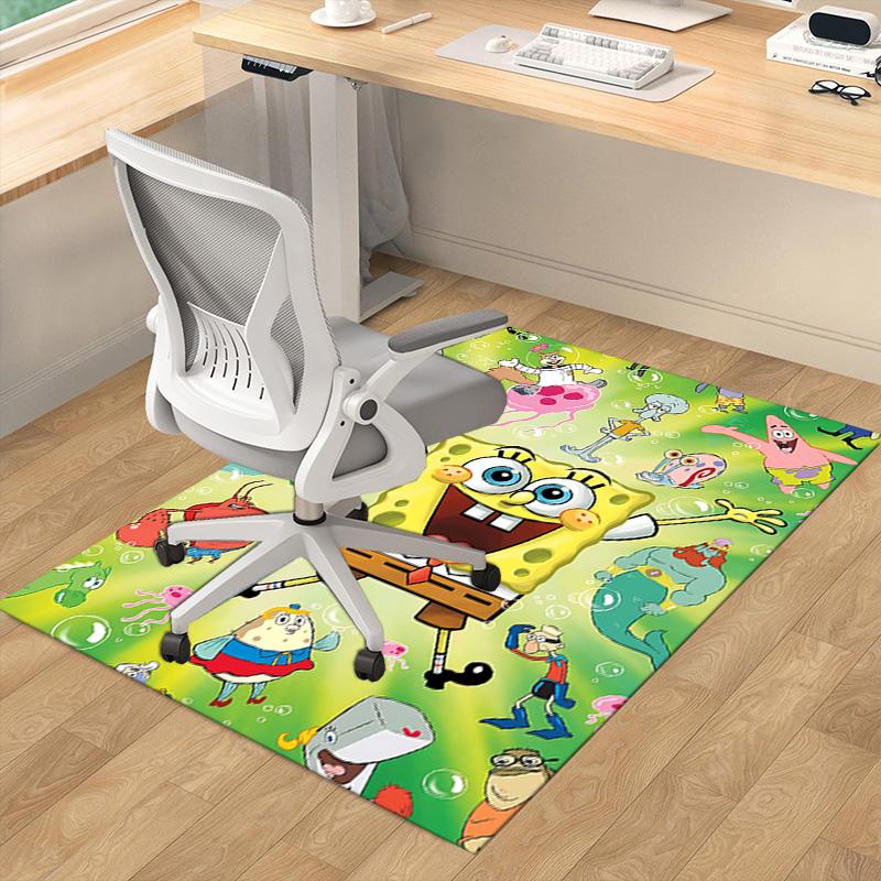 Spongebob Squarepants Adventure Carpet For Playroom Bedroom Living Room Sofa Home Decorkids Game Area Rug Nonslip Floor Mat