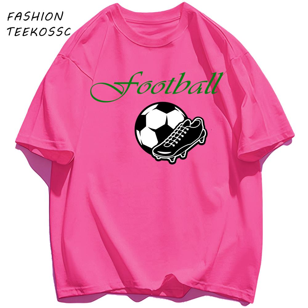 Football Is A Very Healthy Sport TShirt Men Summer AllMatch TShirts ONeck Casual Short Sleeve Hip Hop Cotton Streetwear