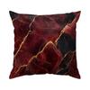 1pcs Wine Red Marble Pillowcase Square Bedroom Cushion Covers Zipper Living Soft Home Comfortable Decor 45x45cm