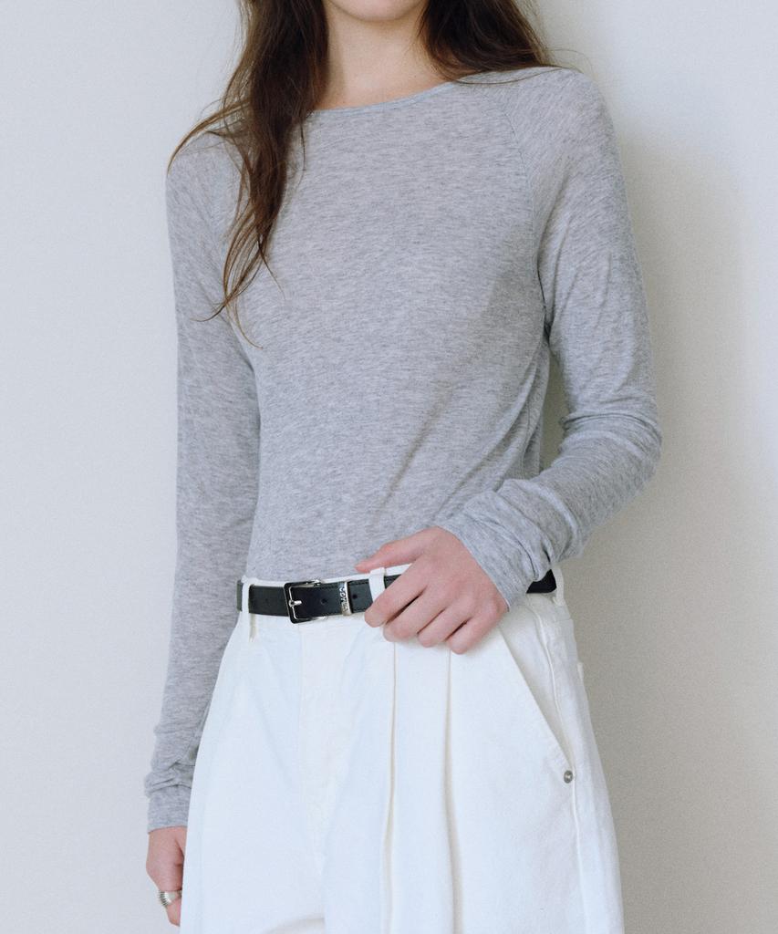 Yulago Modal Raglan Slim T-Shirt