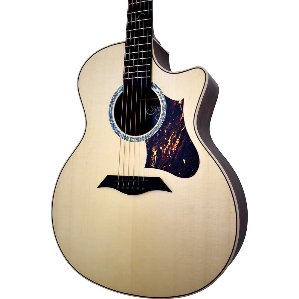 Acoustic Guitar Electric Acoustic NAM Single Plate Top FISHMAN Pickup Natural S.YAIRI YAT-1300EC