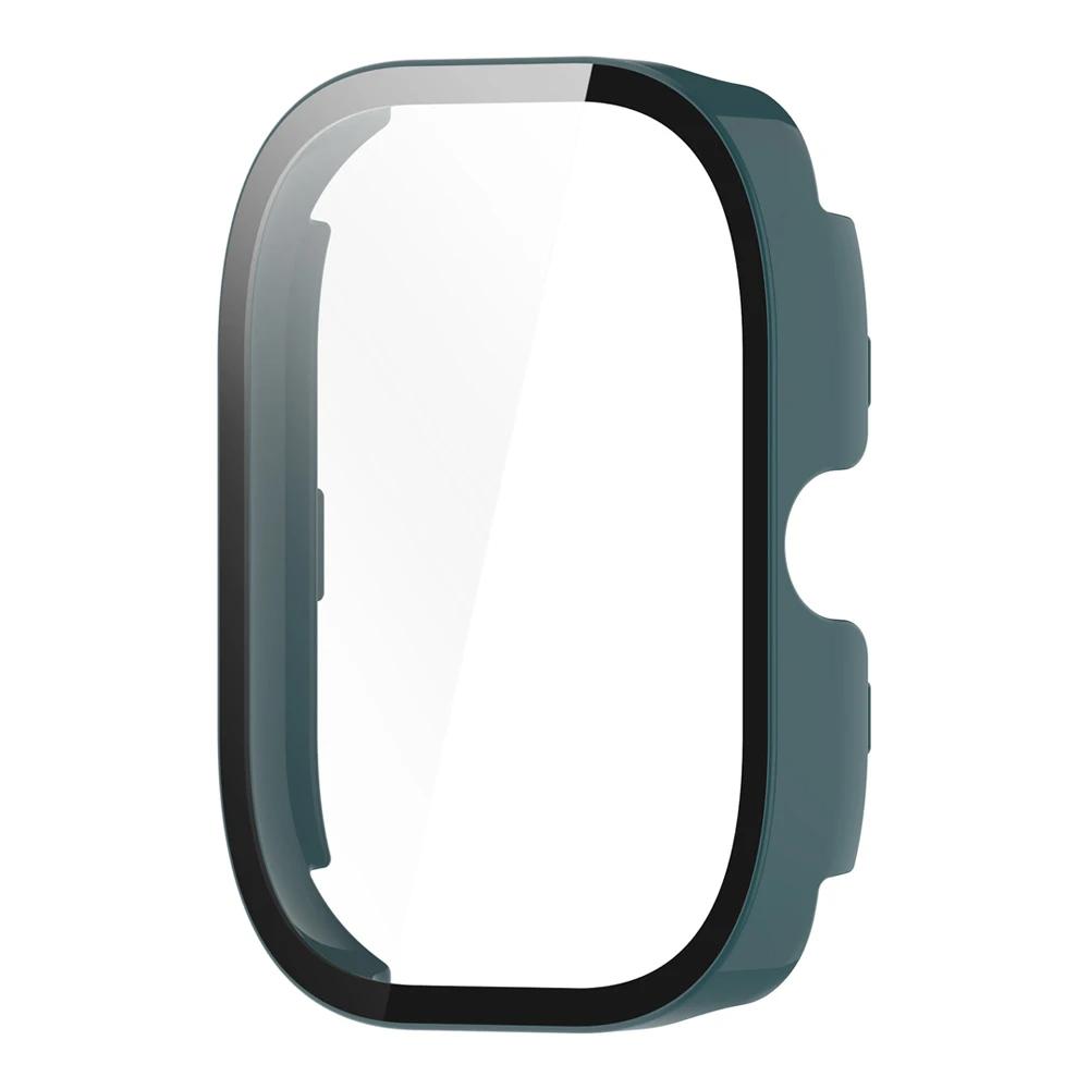 Tempered Glass+Case for Xiaomi Redmi Watch 4 Accessories Screen Protector All Around 9H Hard PC Bumper for Redmi Watch4 Cover