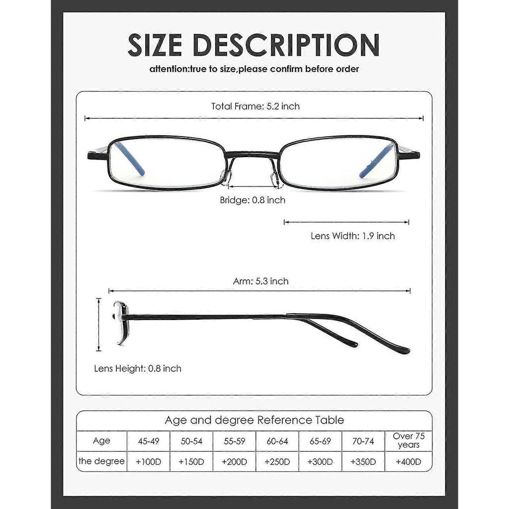 3 Pack Slim Pocket Reading Glasses For Men Women Blue Light Blocking Compact Readers Spring Hinge Metal Frame Eyeglasses With Portable Pen Clip Tube C