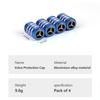 GLC GLB 4pcs Car Tire Stem Valve Caps Dustproof Caps Cover Accessories For Benz W211 W124 W176 W177 C180 C200 C260 C300 GLC CLE