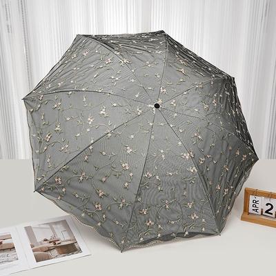 1pc Sun Umbrella for Women Sun Protection and UV Protection,princess Umbrella Retro Sunshade Rain Umbrella Folding Dual-purpose