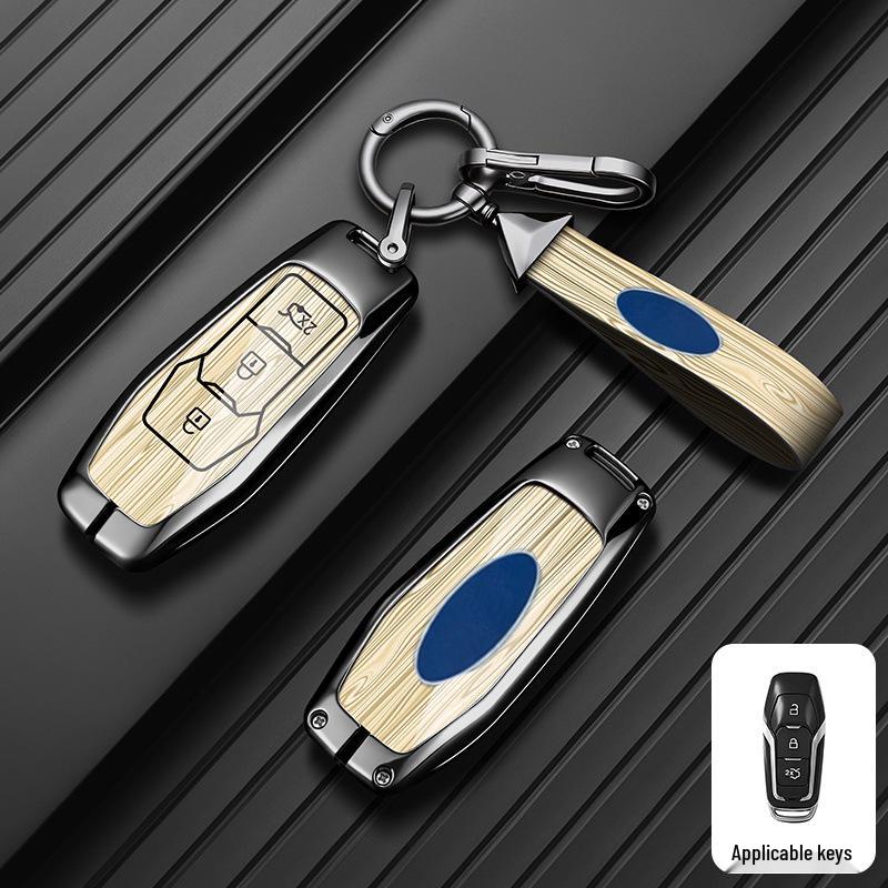 Compatible Key Case for Ford Mondeo, Edge, EVOS, Explorer, and Focus