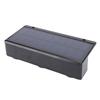 Fence Light 3 LED Lenses Energy Saving Smart Light Control Water Proof Solar Wall Light for Yard Garden Outdoor