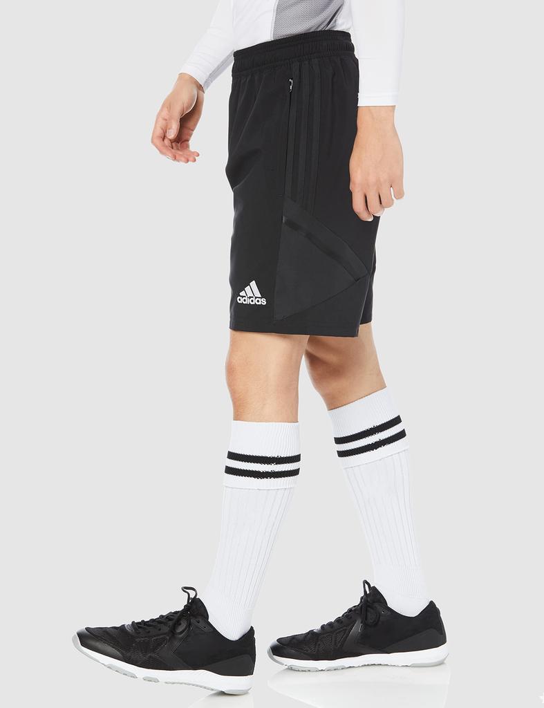 Adidas Condivo 22 Woven Soccer J2XO Men's Shorts, KMG09, Black/Black (HF0143)
