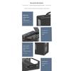Game Card Organizers With Removable Dividers Trading Card Storage Box Shockproof Sports Card Storage Boxes