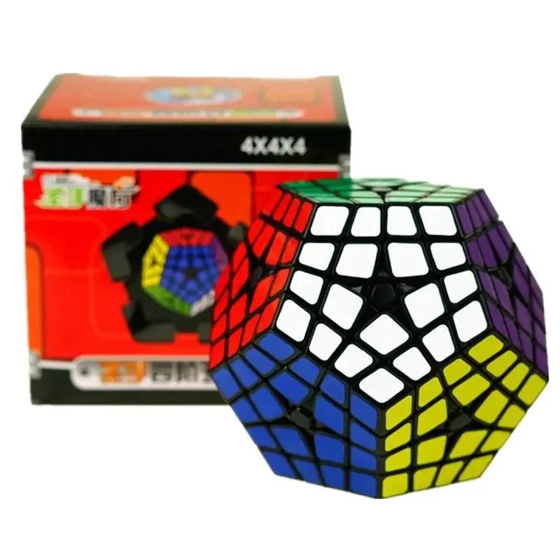 Megaminx Cube 4x4 Zauberwürfel Master Kilominx 4x4 Shengshou Professioneller Würfel Lernspielzeug Drehpuzzle