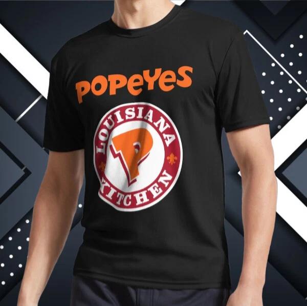 Men s and Women s T-shirts Popeyes Louisiana Kitchen XL