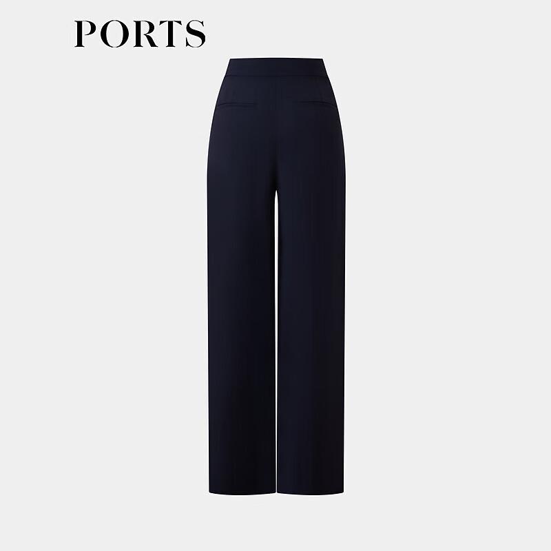 PORTS Women's Wide-Leg Trousers ST8P001QWA005