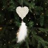 Plastic Christmas Tree Feather Pendant Wall Christmas Decoration  Christmas Party Decor