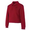 New Year Collection Polo Neck Sports Breathable Pullover Long Sleeve Sweatshirt Women Sweatshirt 6014320-625