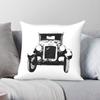 Austin Seven British Car Black Square Pillowcase Polyester Linen Velvet Creative Decorative Throw Pillow Case Car Cushion Cover