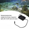 Schalter Lichtsteuerung LED Licht Beleuchtungszubehör Kunststoff Ersatz Aquarium Intelligentes Zeitschaltsystem