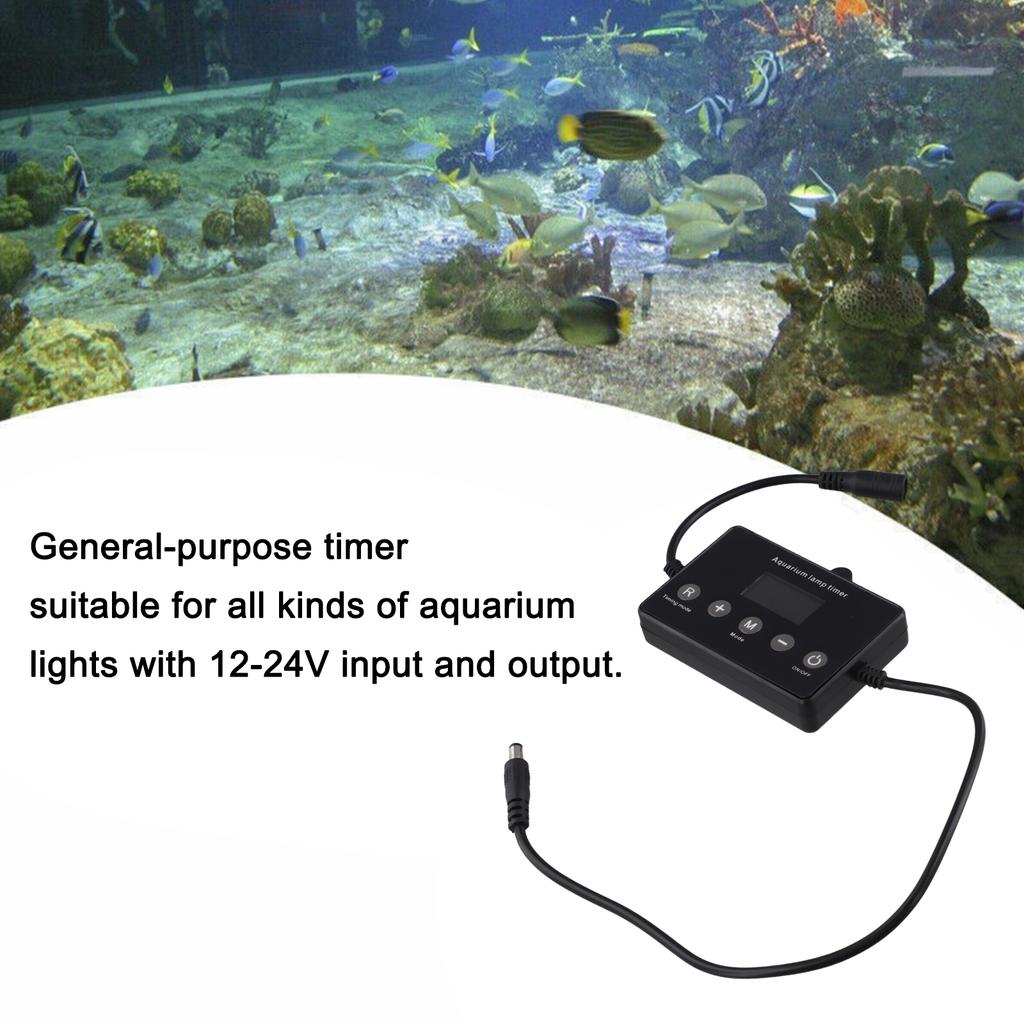 Schalter Lichtsteuerung LED Licht Beleuchtungszubehör Kunststoff Ersatz Aquarium Intelligentes Zeitschaltsystem
