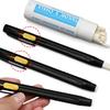 Plastic Fabric Marking Pen Tailor Chalk Pen Includes box of Refills for Fabric Cutting Sewing Dressmaking