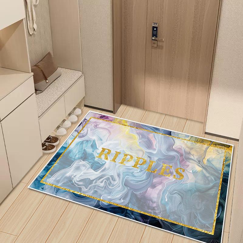 Bathroom Door Bathroom Non-slip Mat Toilet Fall Mat Soft Diatom Mud Absorbent Quick Drying Mat
