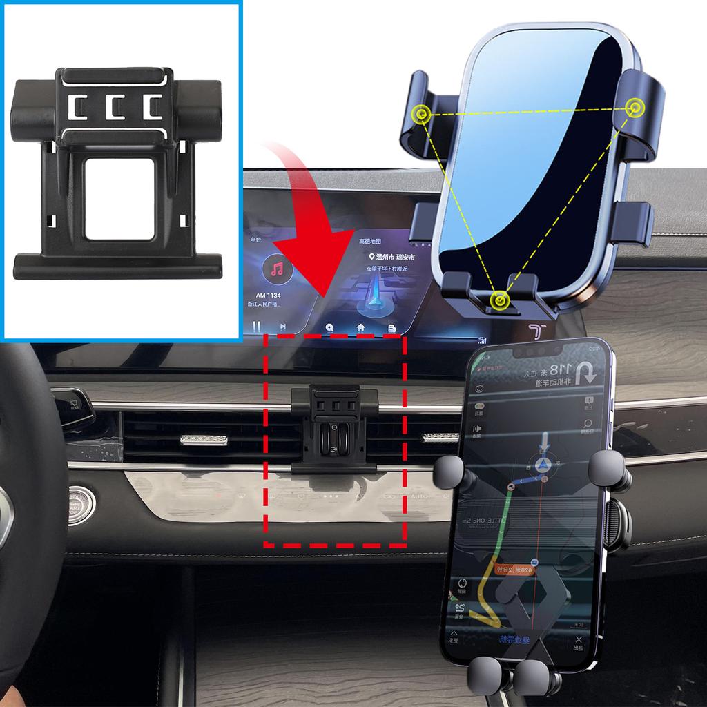 Car Mobile Phone Holder Accessories for Chery Tiggo 8 pro max 2025 2025 2025 2025 GPS Bracket Navigation Stand Auto