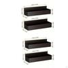 4x Refrigerator Spice Rack Fridge Side Storage Shelf Multifnctional Washing Machine Organizer for