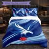 Crystal Palace Themed Bedding 3Pcs Duvet Cover Set Decorative Bed Linen For Teen Room Home Decoration