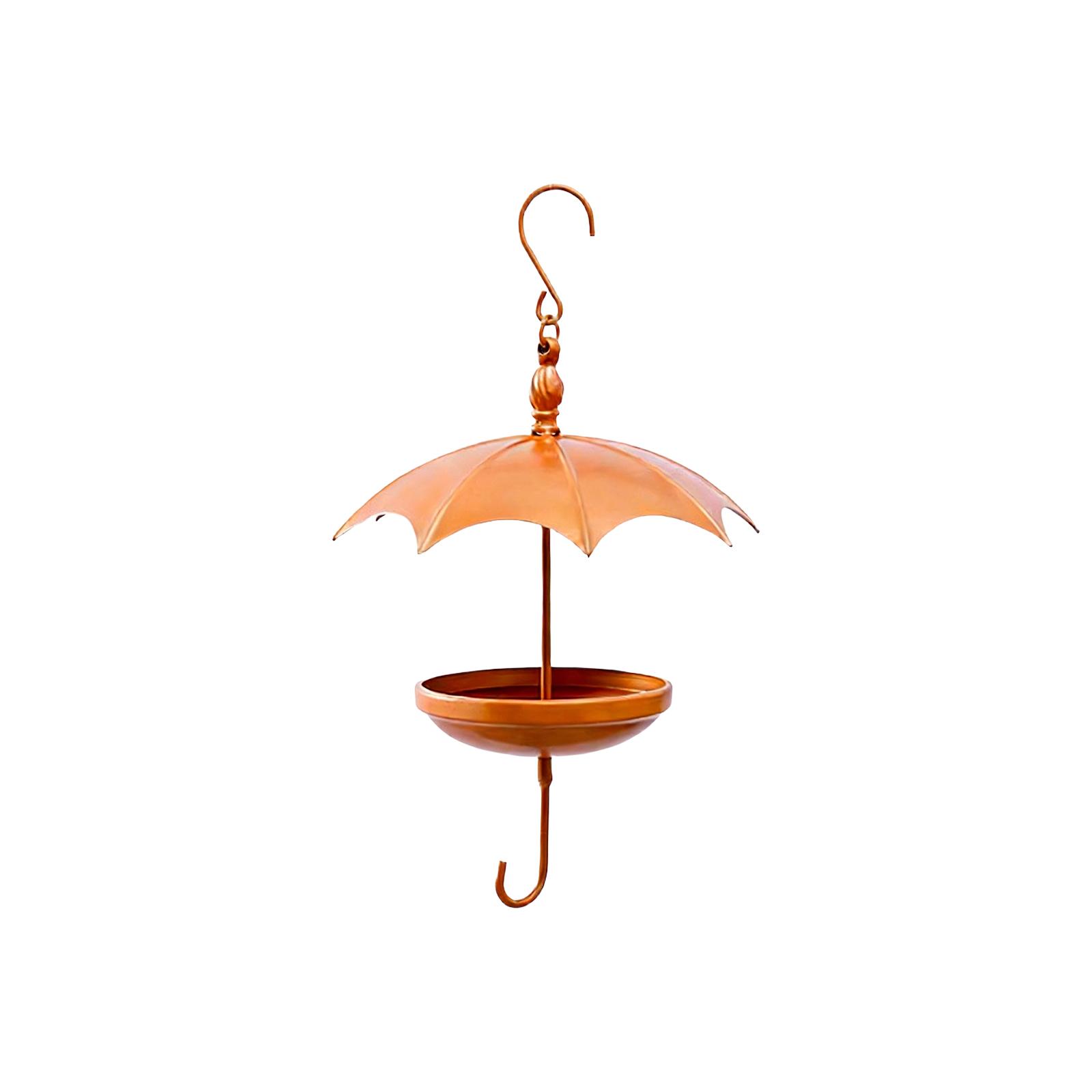 

Umbrella-Shaped Hanging Bird Feeder - Weather-Resistant Garden Decor For Outdoor Bird Lovers One Size