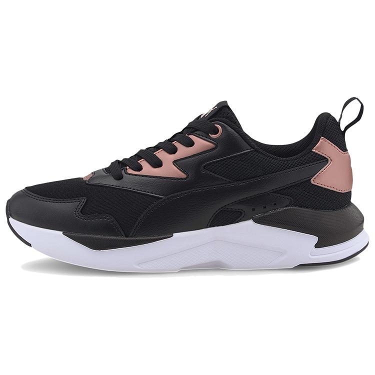 (WMNS) PUMA X-Ray Lite Metallic  Black Rose Gold  Women s 374737-01 EU 36