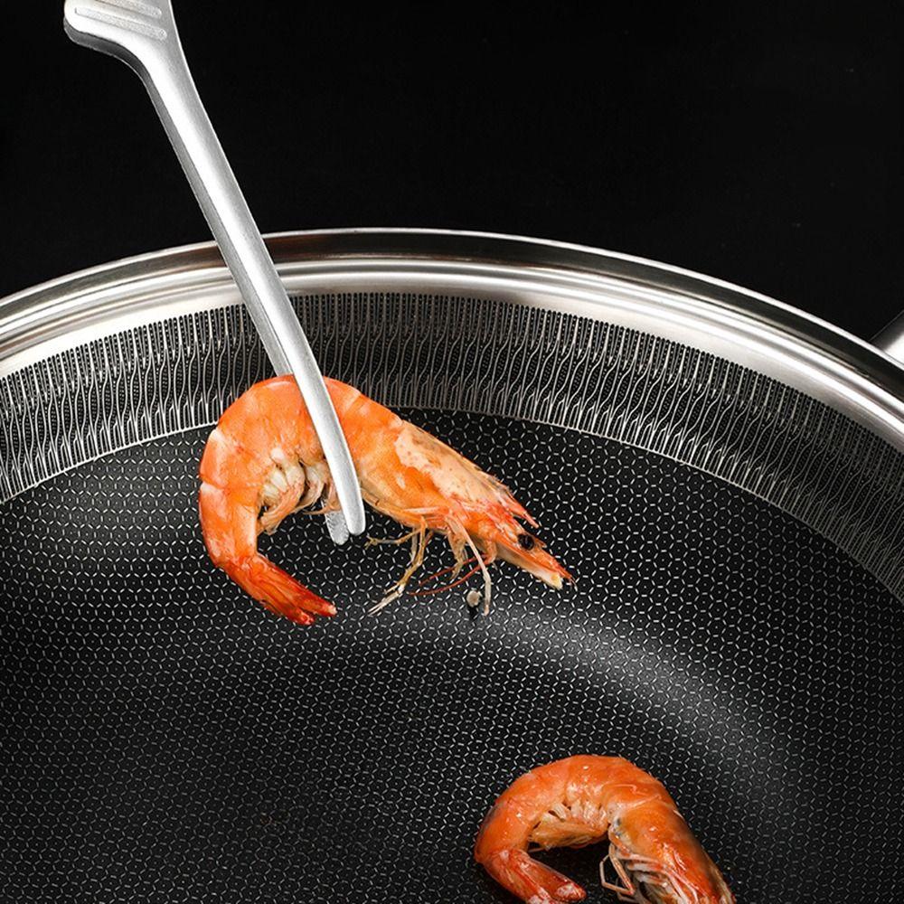 Klip na jídlo BBQ, nerezová ocel 304, klip na grilování, nové grilovací kleště