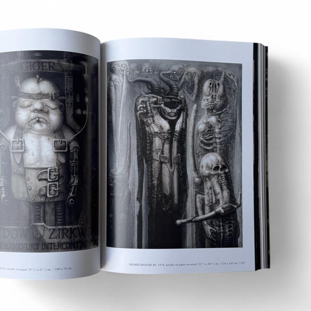 [USED] HR GIGER English book Art book h.r. Giger H.R. Giger