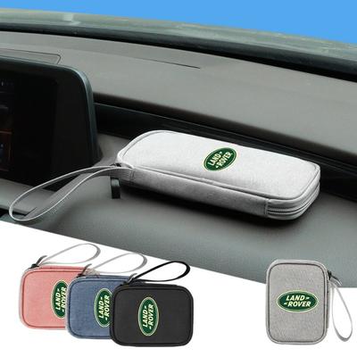 Torba do przechowywania kluczyka samochodowego, telefonu, kabla do transmisji danych, wielofunkcyjna, stylizacja samochodowa dla SVR Discovery Freelander 3 SVR L320 L330 Evoque Defender Range Rover