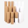 White Embryo Paper Tube Roll for Creative DIY Doodle Crafting and Painting in Kindergarten