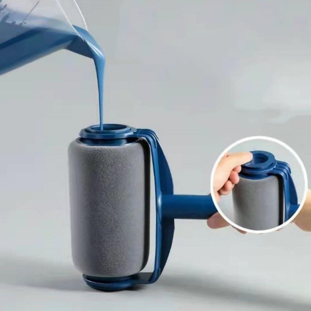 1 Stück selbstansaugende große Trommelbürste Farbroller Wandmalpinsel Latexfarbe Wandbürste Wandfarbenroller Werkzeuge Zubehör