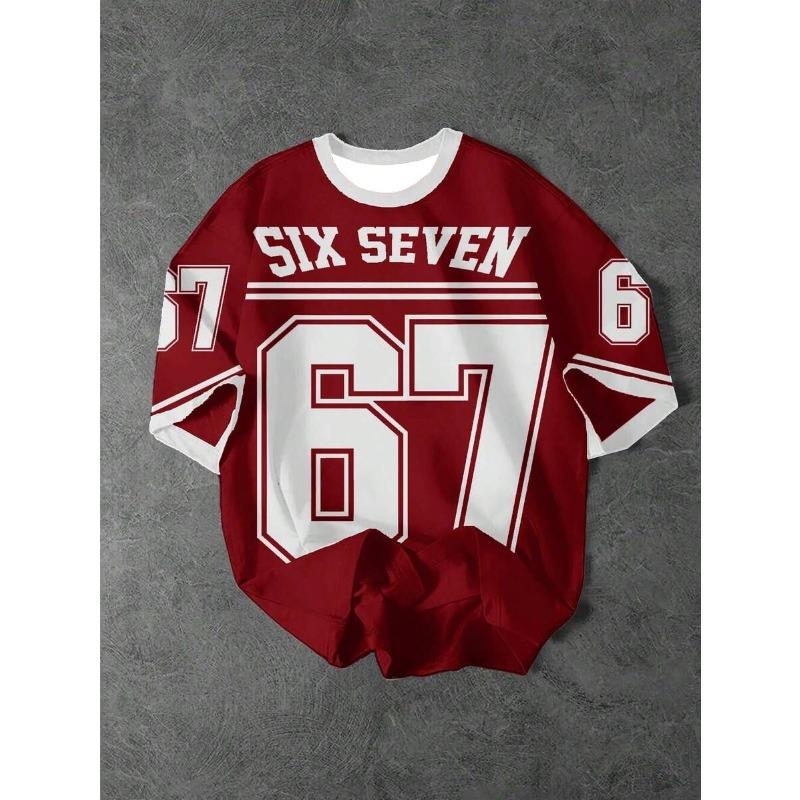 Six Seven Just A Girl in New York American Retro Leopard Print Jersey T-Shirt Breathable Casual Streetwear Short Sleeve Fans Tee