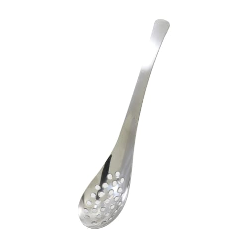 PEARL METAL Spoon, Stainless Steel, Slotted, Dishwasher Safe, Made In Japan, Length 18cm X Width 3.5cm X Height 2cm, Suitable for Chinese Houses, HC-2