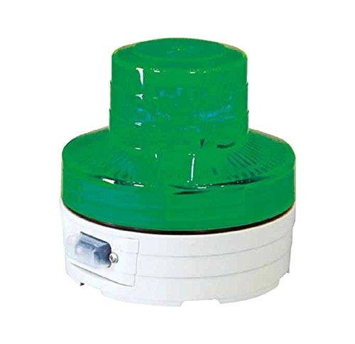 NU-AG Battery-Operated LED Rotating Light, Nico UFO, Constant Light, Green, 12084