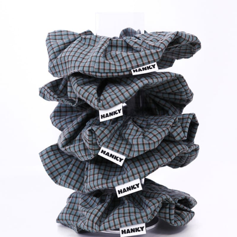 HANKY DONUT SCRUNCHIE [Mint Chocolate] (1pc)