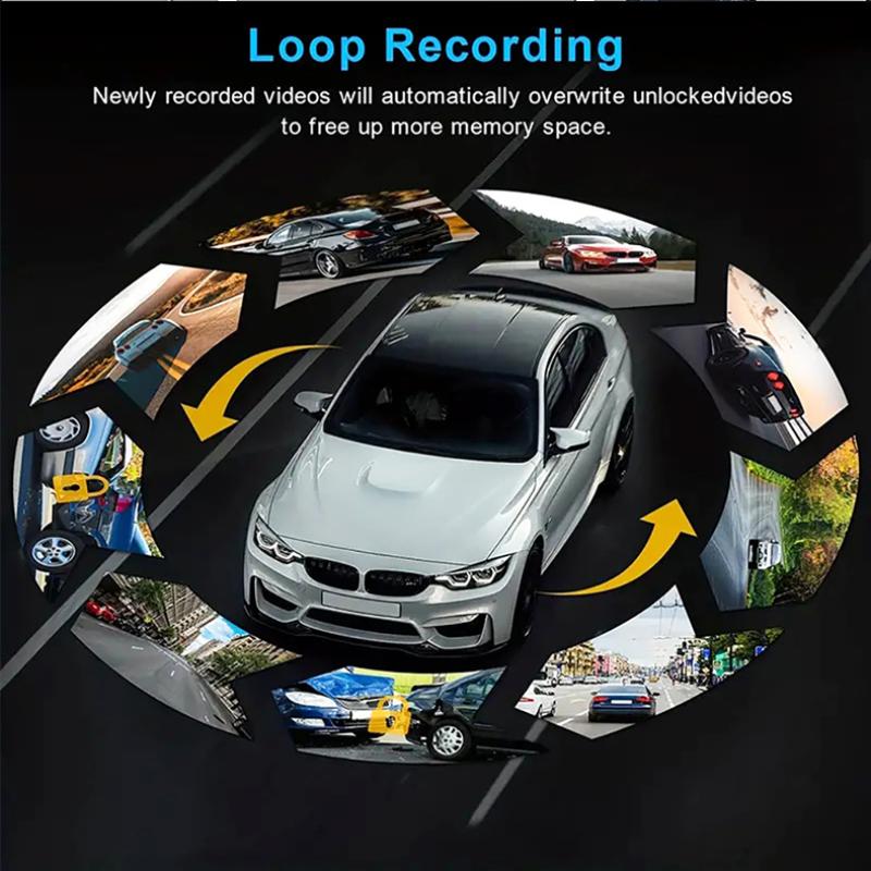 4-kanałowy rejestrator jazdy o wysokiej rozdzielczości 1080P z opcjonalną łącznością mobilną WIFI, pozycjonowaniem GPS, 24-godzinnym monitoringiem parkowania