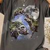 Three Brambleboar Monarch Moon Shirt, Vintage Wild Boar Galaxy Tee, Celestial Nature Art, Aesthetic 90s Animal Graphic, Forest King Gift