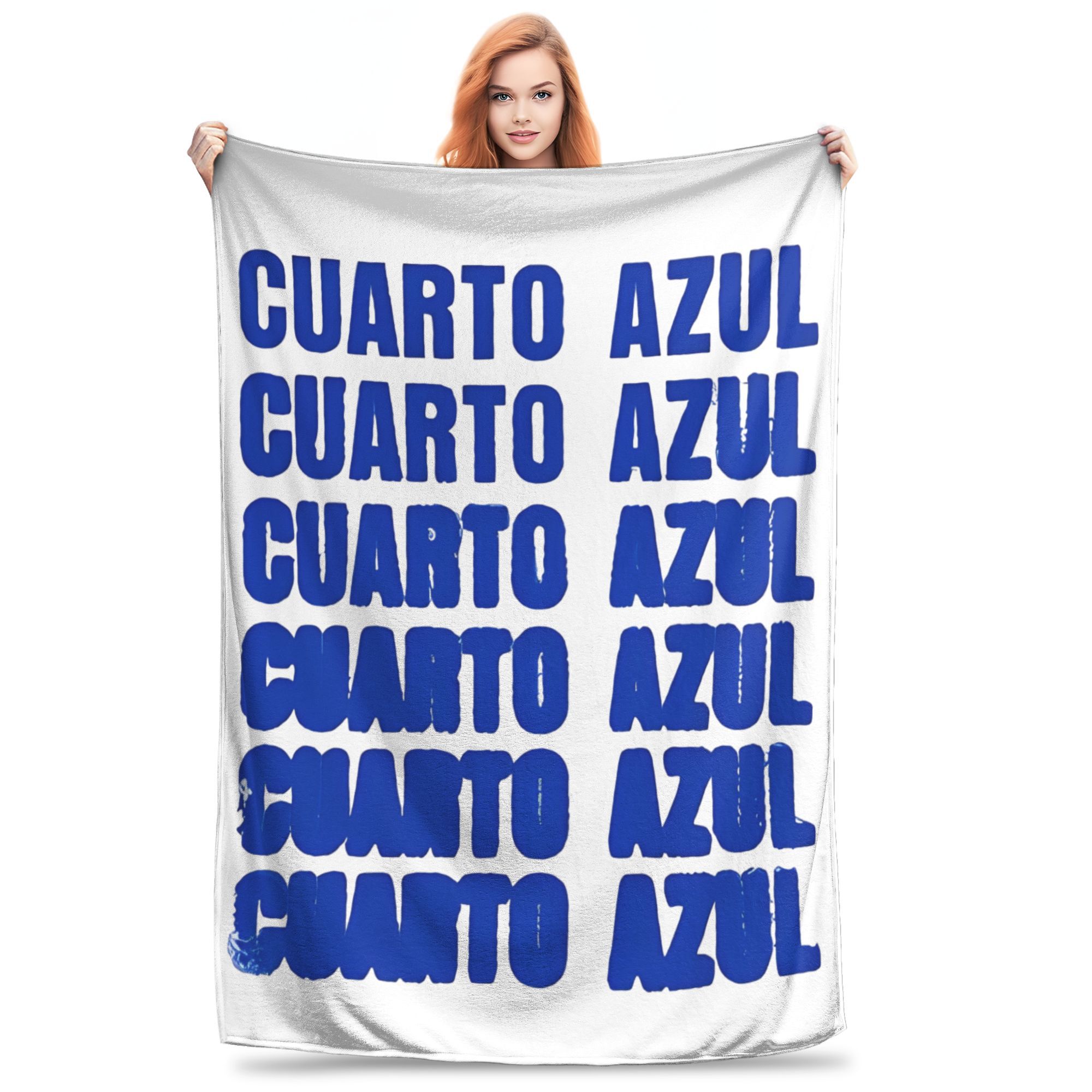 

Aitanaed Cuarto Azul Album Blankets Flannel Throw Blanket Bedroom Sofa Personalised Lightweight Bedsprea, 30x40in