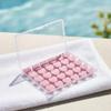 30 Pieces Moldable Silicone Earplugs Reusable with Storage Case Compact