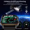 2025 Yeni Ultra GPS Akıllı Saat 5 ATM Su Geçirmez Dahili Çift Bantlı GNSS Pusula BT Çağrı Askeri Spor Akıllı Saat Erkekler Çift Bantlı GNSS