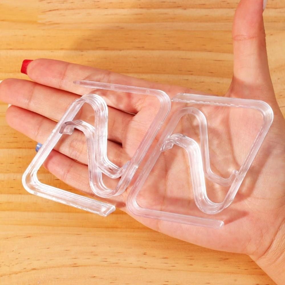 Stable Fixed Windproof Clips Transparent Table Cover Holder Table Cloth Holder  Family Party