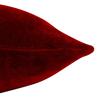 Home D    Cor Throw Pillow Solid Red Decorative Velvet Cushion Cover - Choose