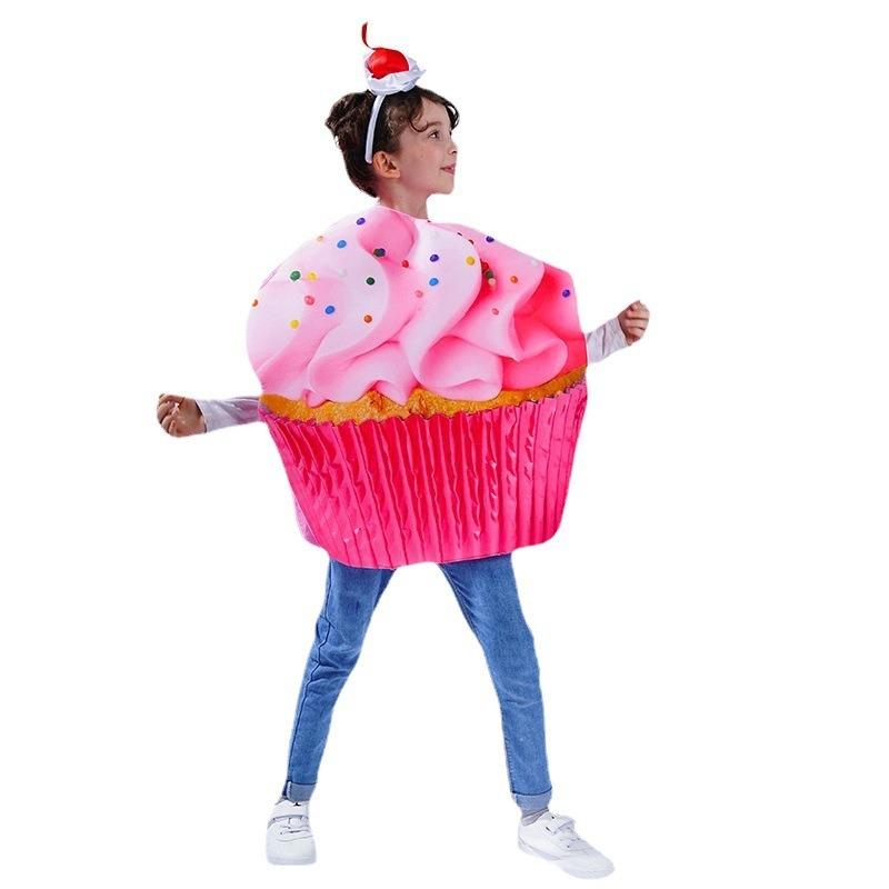 Halloween Children's Ice Cream Cupcake Costume Cosplay Stage Costume Cosplay Costume